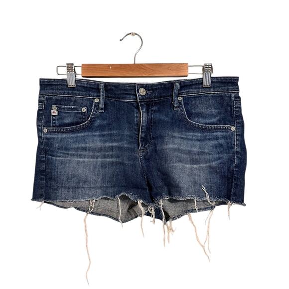 Ag Adriano Goldschmied Pants - Adriano Goldschmeid AG The Hailey Ex-Boyfriend Roll-Up Jean Shorts Size 31